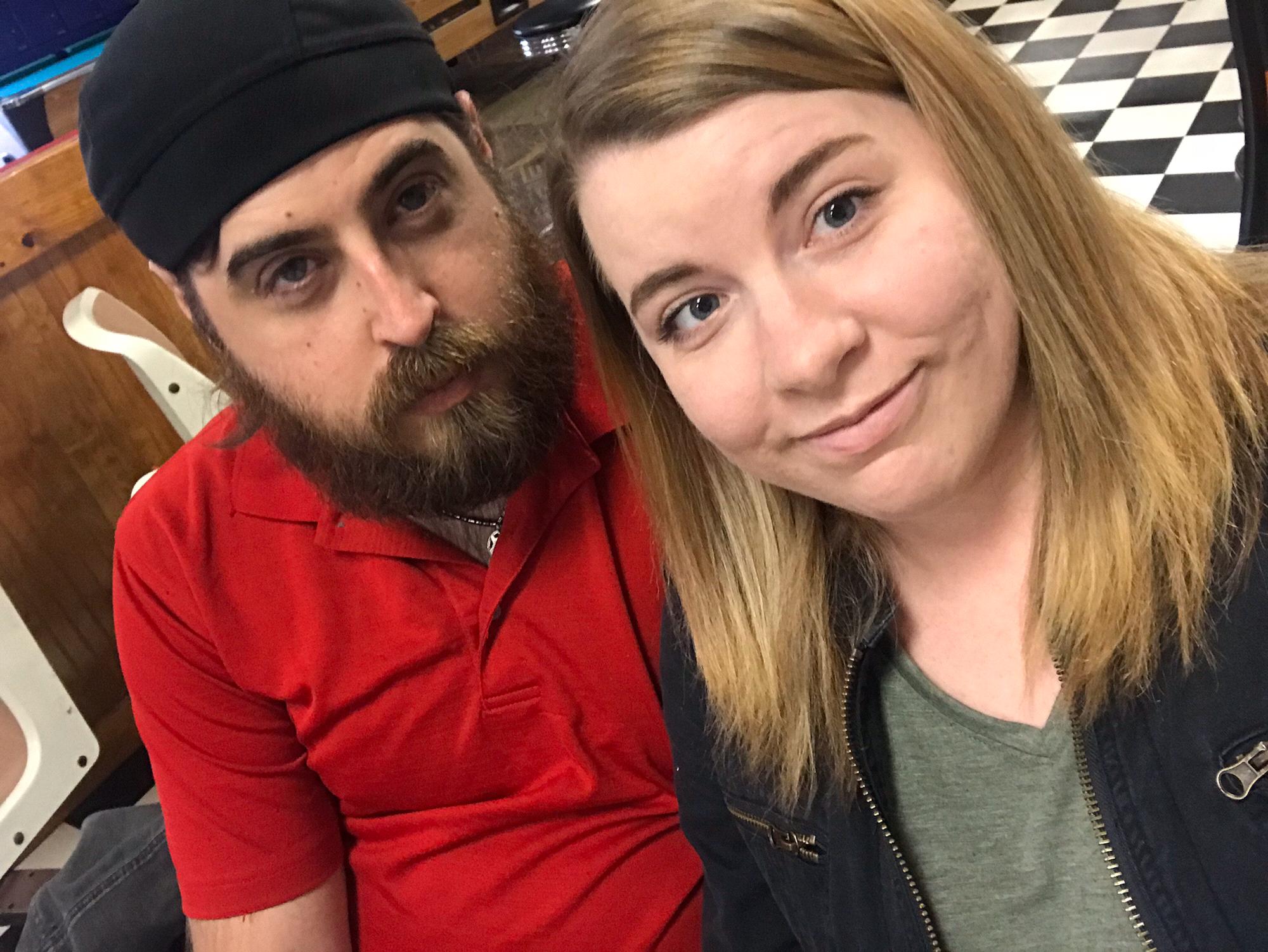 Our one year anniversary.