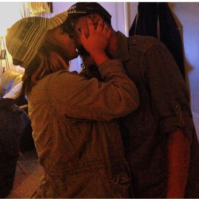 When the Clock Strikes 12 
Happy New Year Kisses 2014