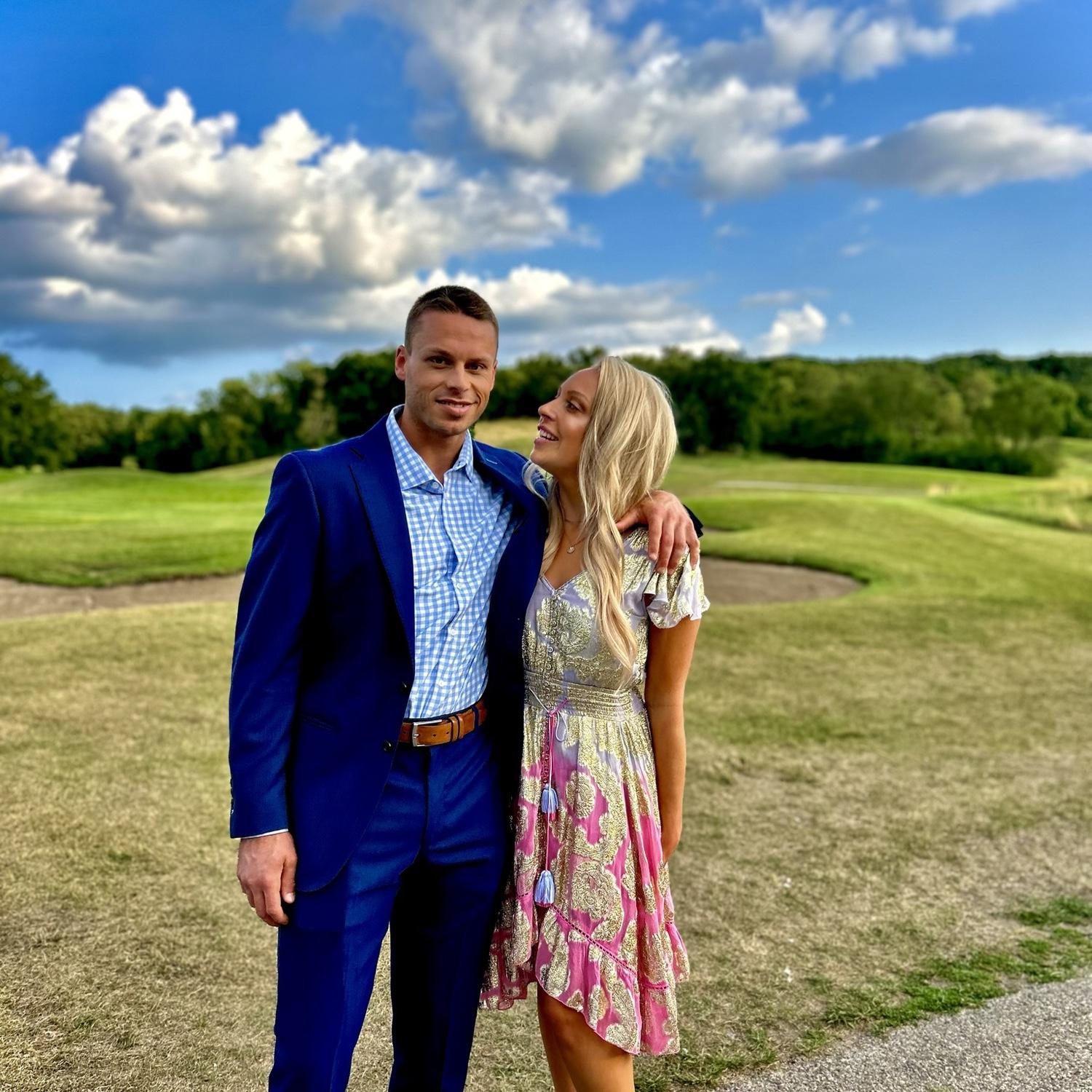 Matt's debut to the Flemming/Zatz family at Miranda's wedding 3 months into dating