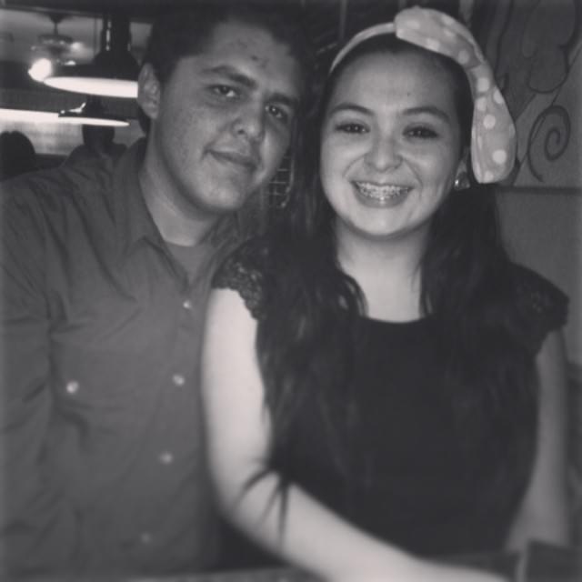 This was our first picture back in 2013.