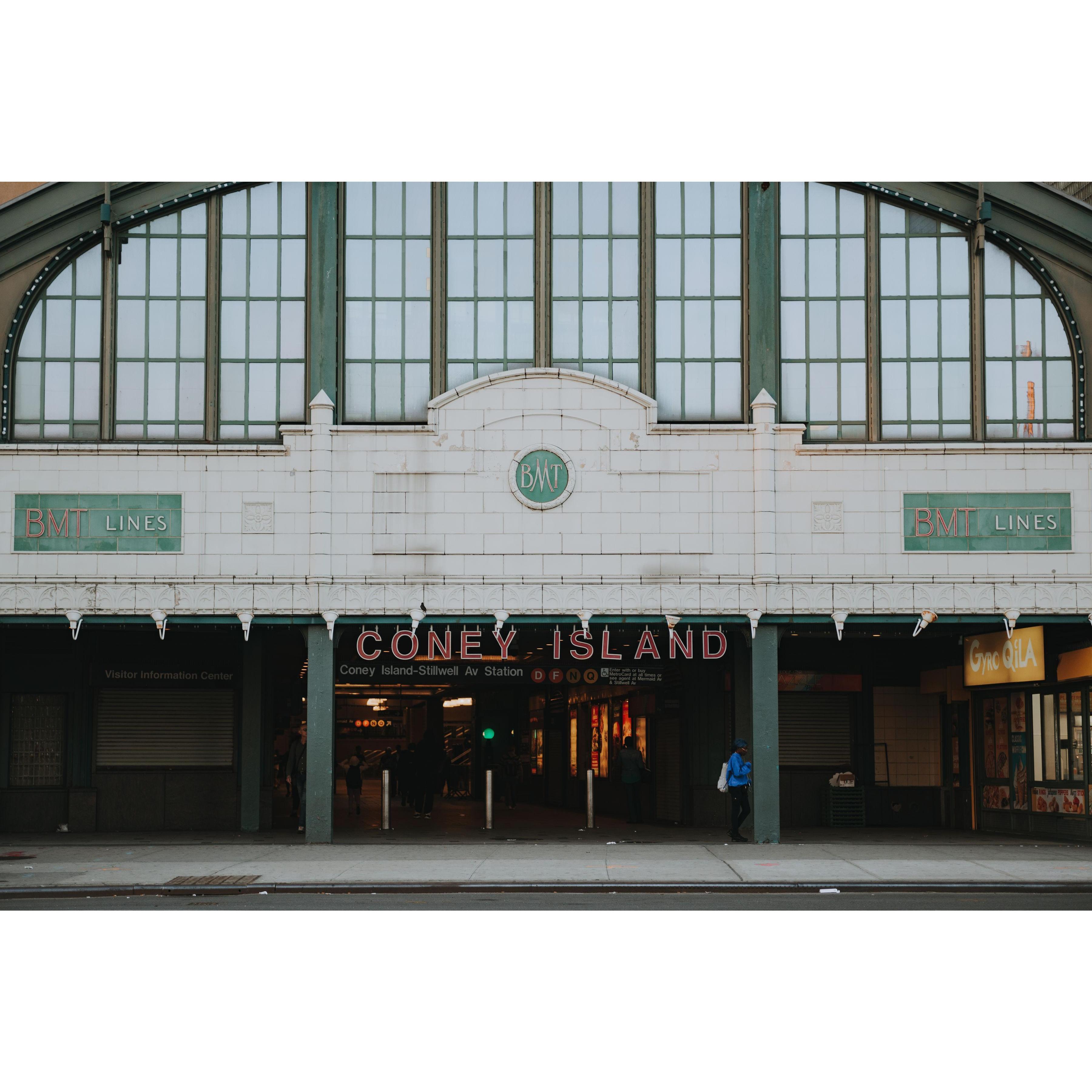 Engagement shoot w/ @hellocaitcarr. Coney Island.