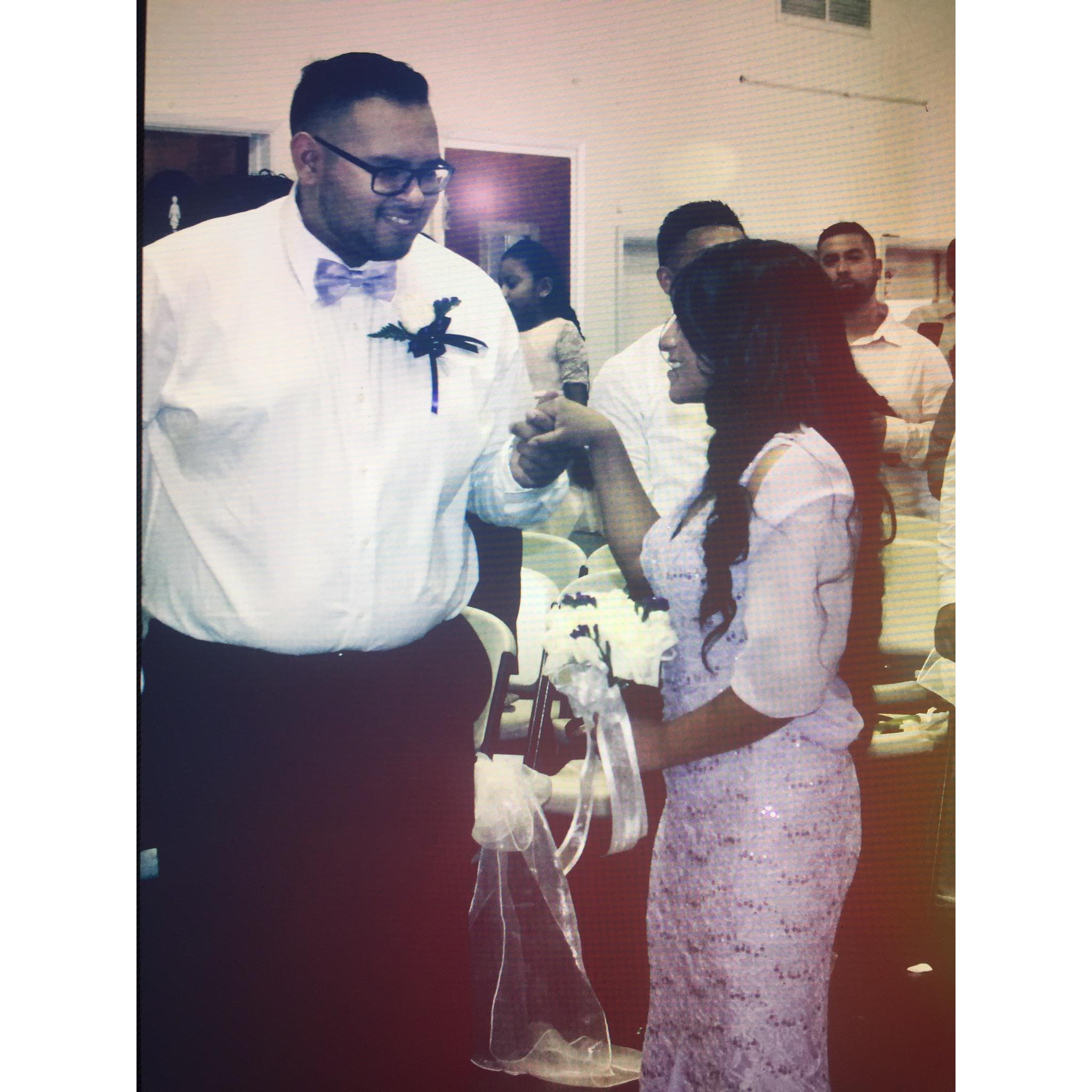 Hna Rosy’s wedding where all of Belinda’s friends saw pictures and thought she got married lol