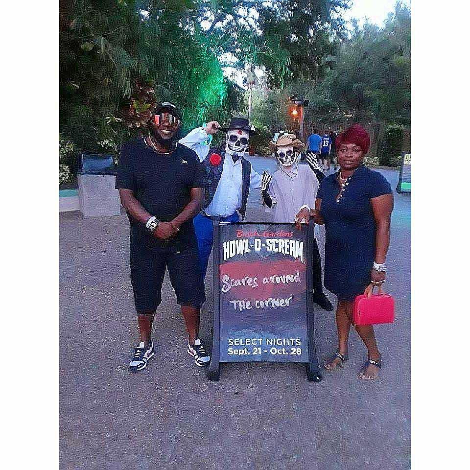 My true life bodyguard. Halloween screams!