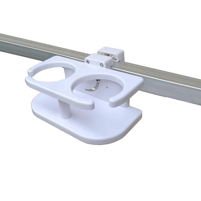 Brocraft Pontoon Boat Drinks Holder/Pontoon Boat Cup Holder/Square Rail Cup Holder