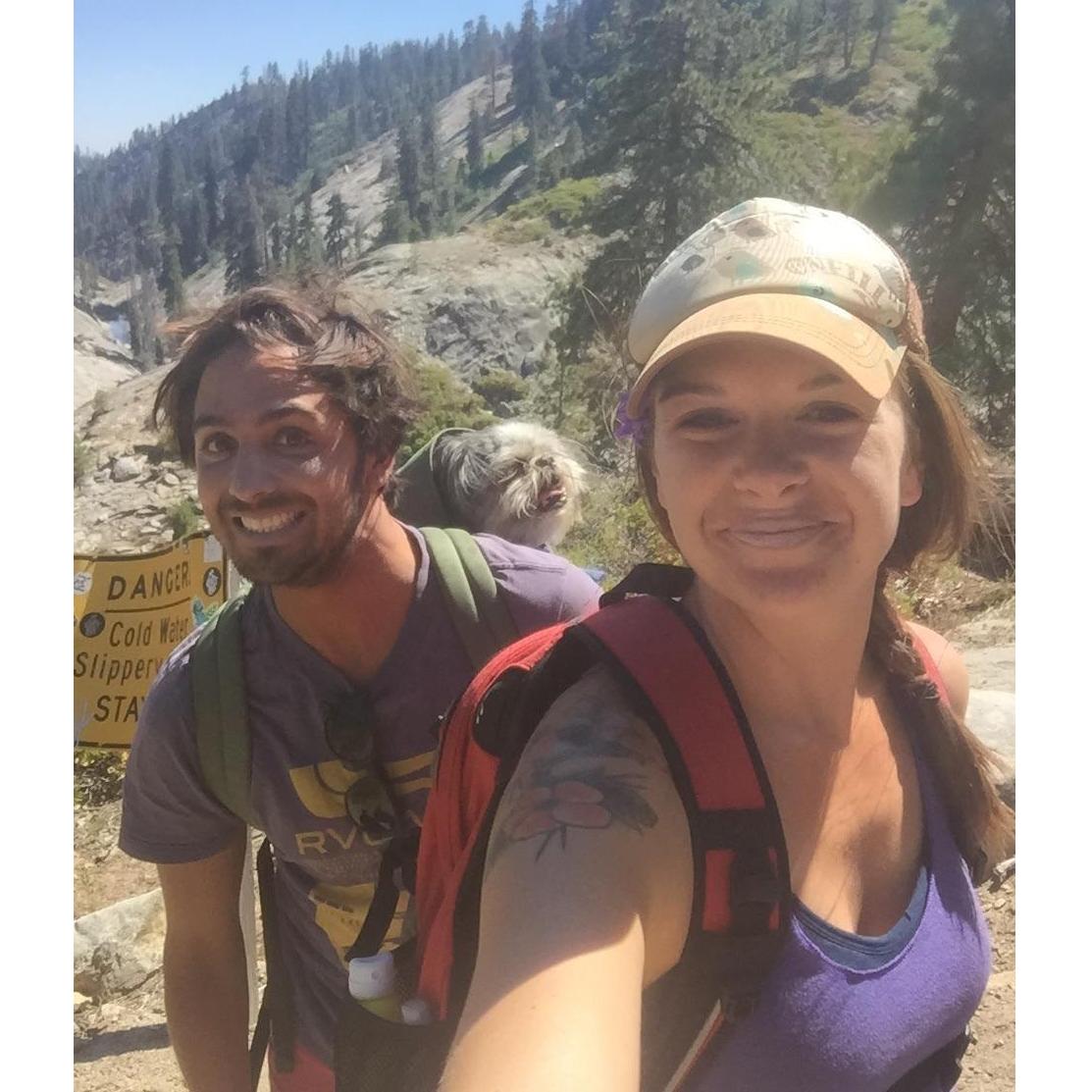 Our favorite family photo. Have you ever seen a happier Shih-Tzu expression?