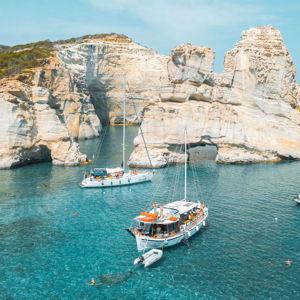 Boat Cruise Around Milos