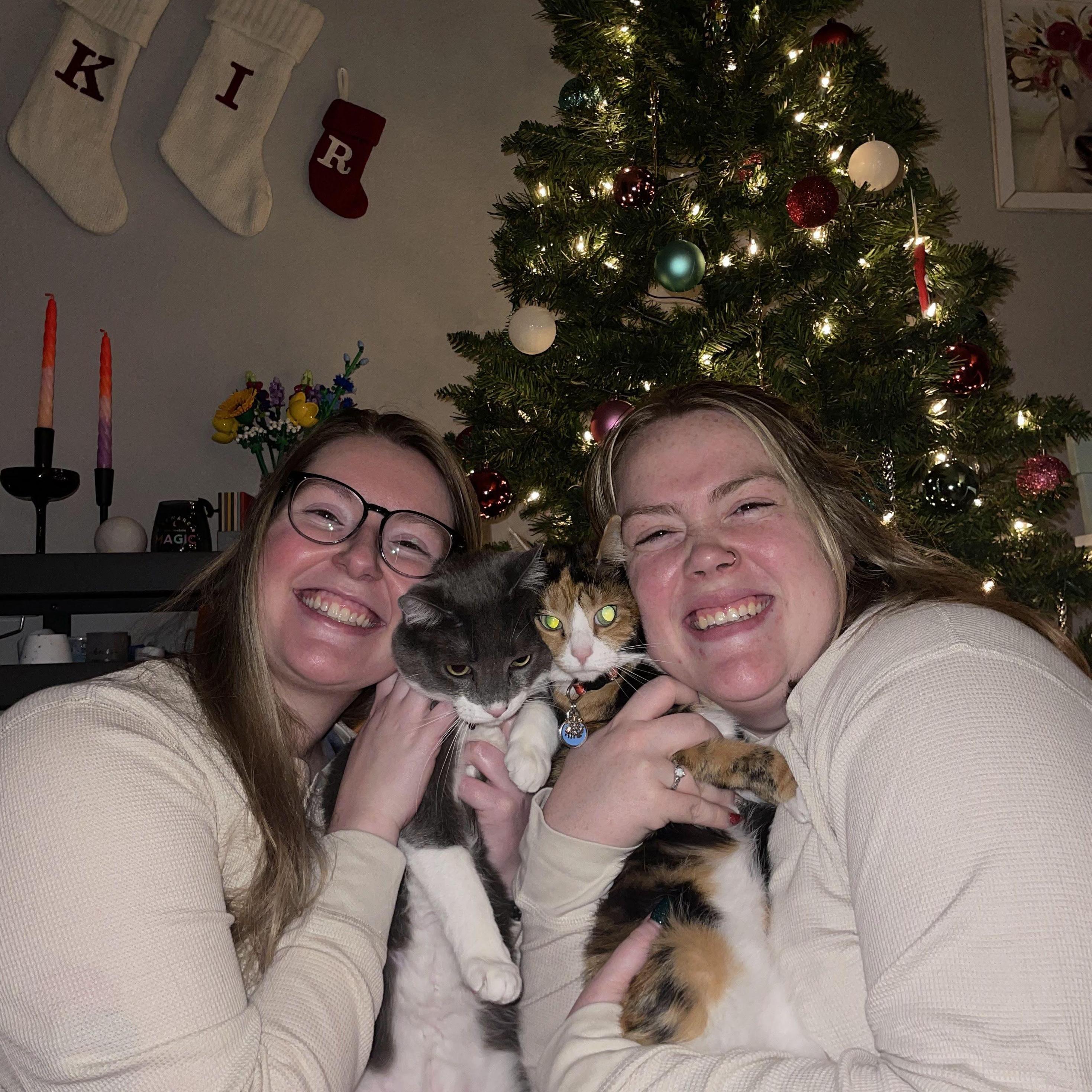 Our first Christmas with Reese and Riley, as well!