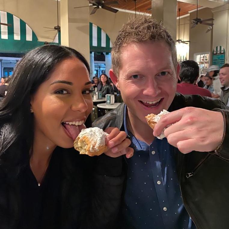 New Orleans at Cafe Du Monde
