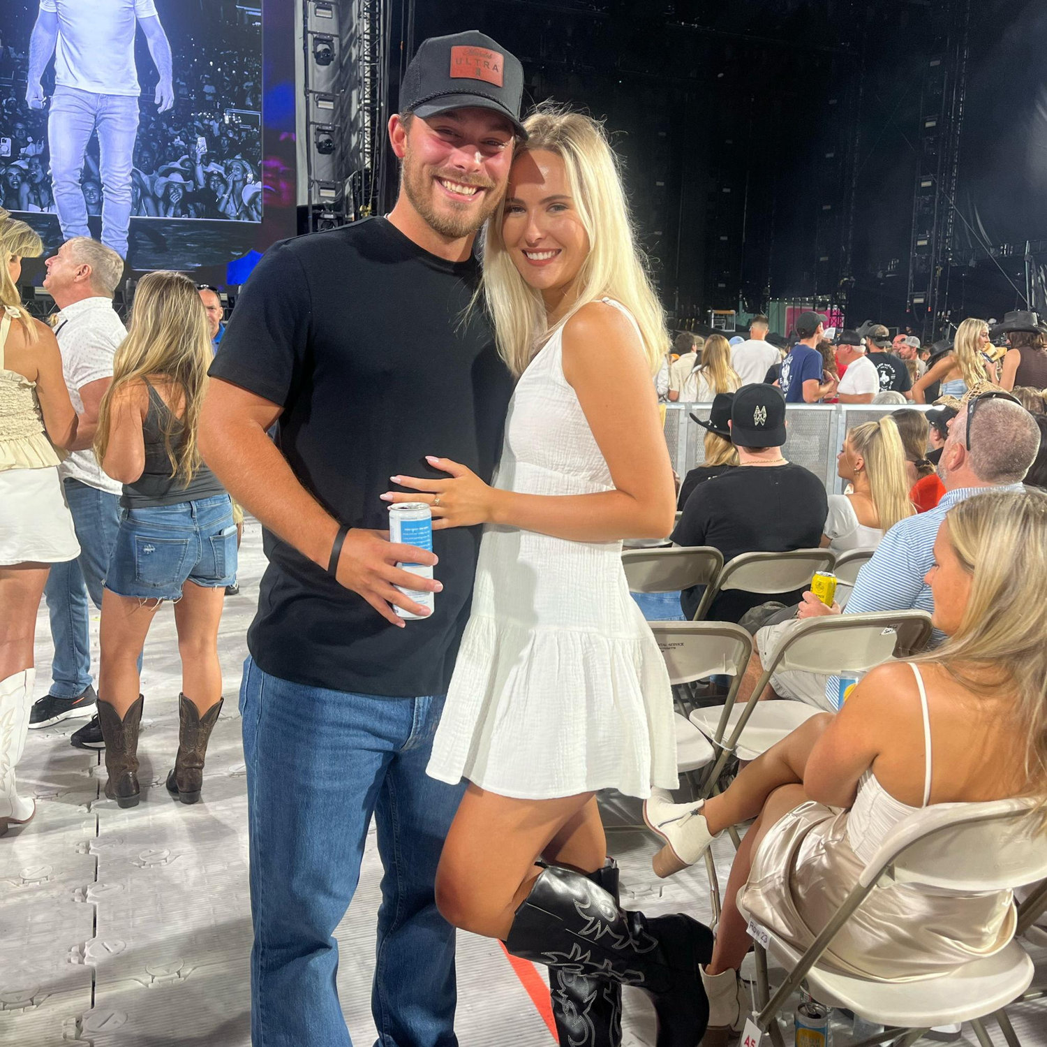 One of our first dates, Morgan Wallen concert