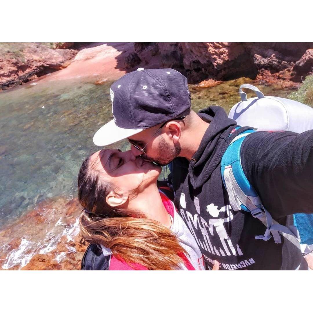 O primeiro destino surpresa, preparado pelo Diogo, foi uma viagem radical à Ilha das Berlengas