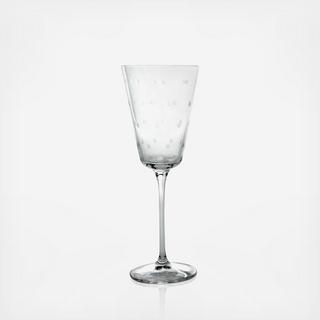 Larabee Dot Wine Goblet Glass