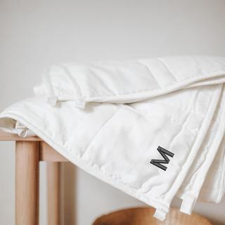 Personalized Cool Cotton Weighted Throw