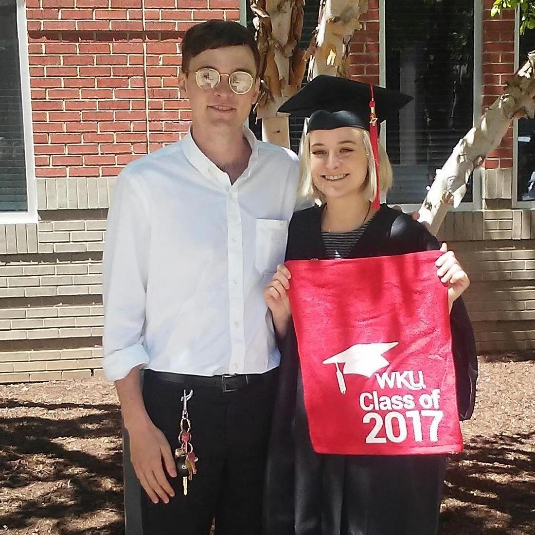 Natalie's graduation from WKU summer 2017!