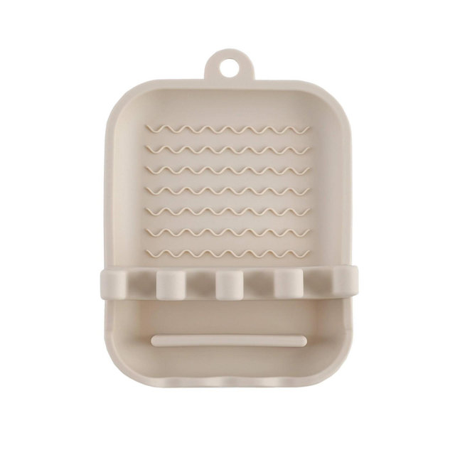 Cook With Color Silicone Utensil Rest Cream