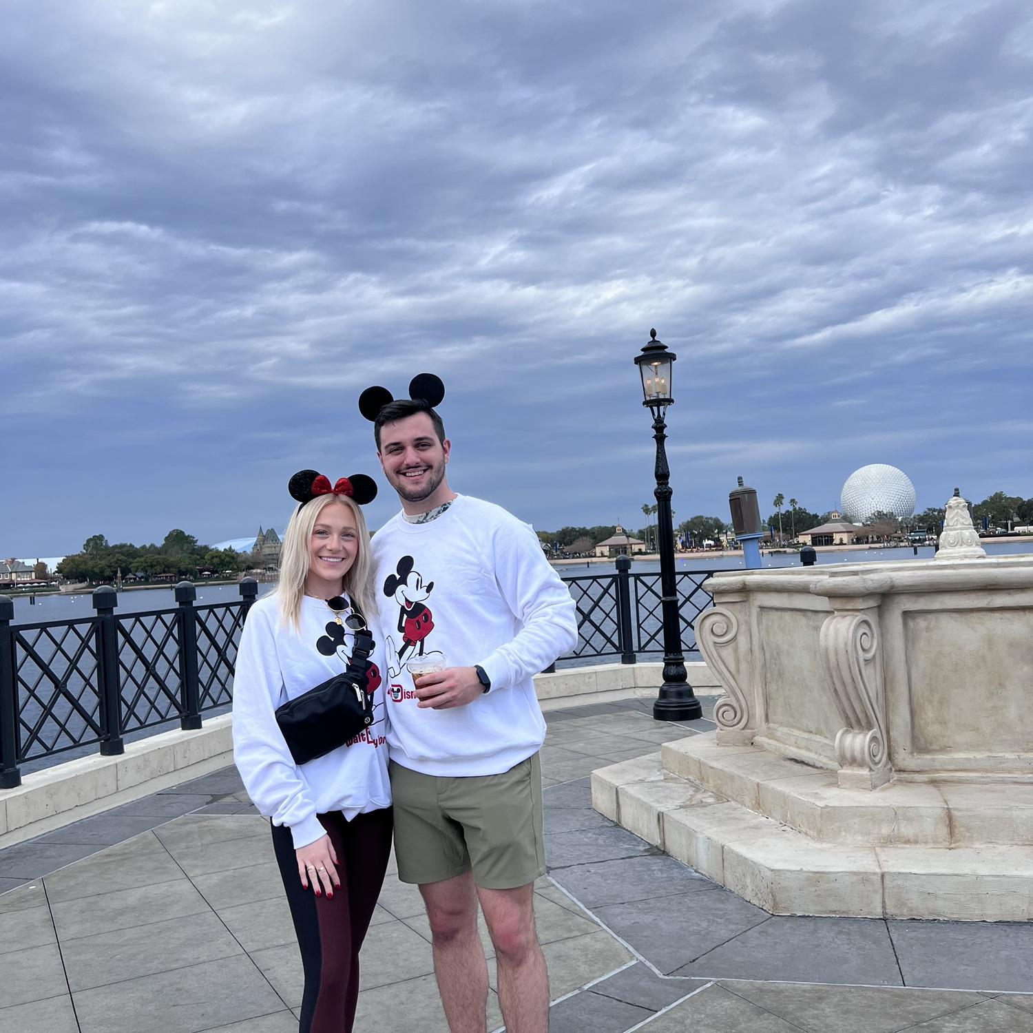 Celebrating Christmas at Epcot - December, 2023