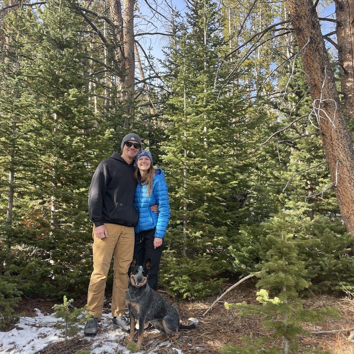 November 2025. Took the van down to Salt Lake for Thanksgiving. Family pic with our Christmas tree.