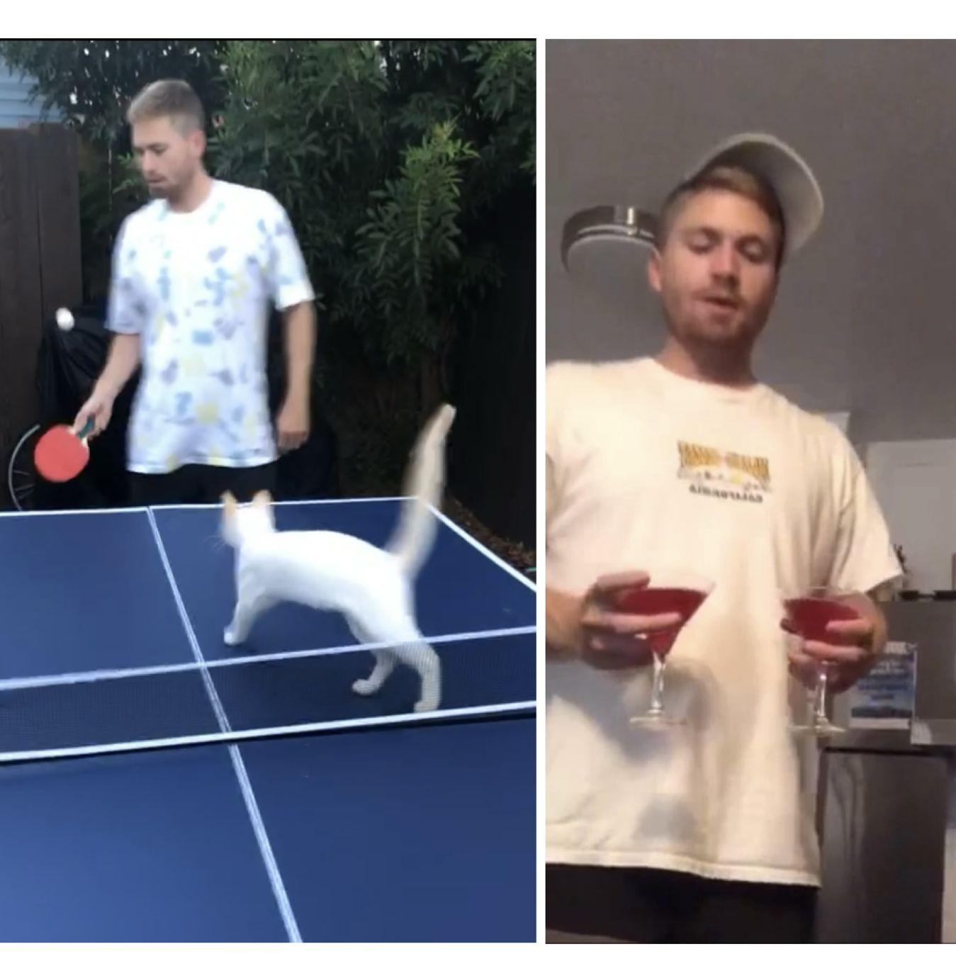 Moved to San Diego during a pandemic so lots of ping pong and cosmos.