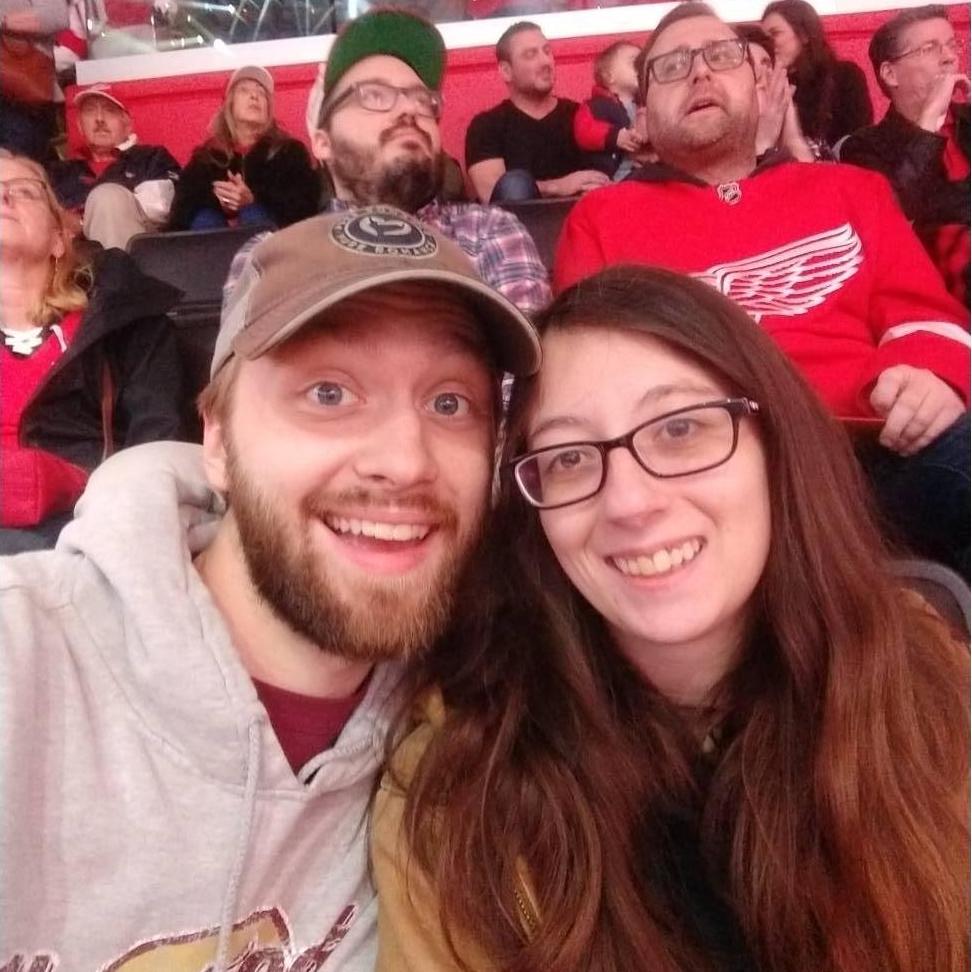 Our First Red Wings Game