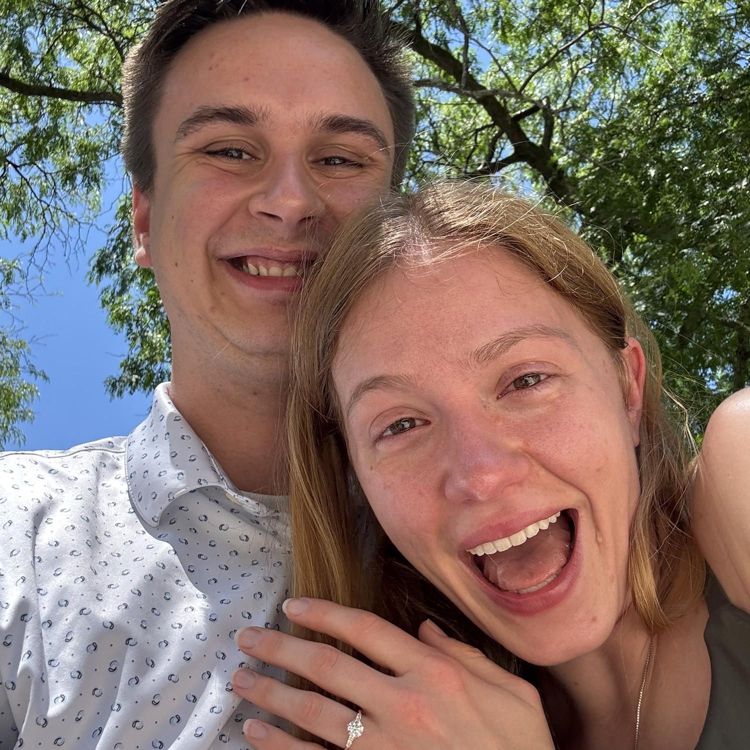 Moments after Owen proposed