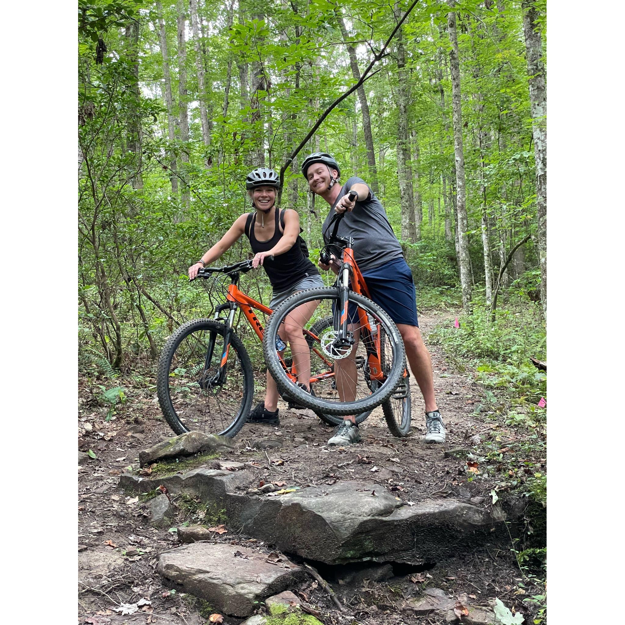 Mountain biking in WV