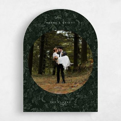 Green Arch Holiday Card - Emma