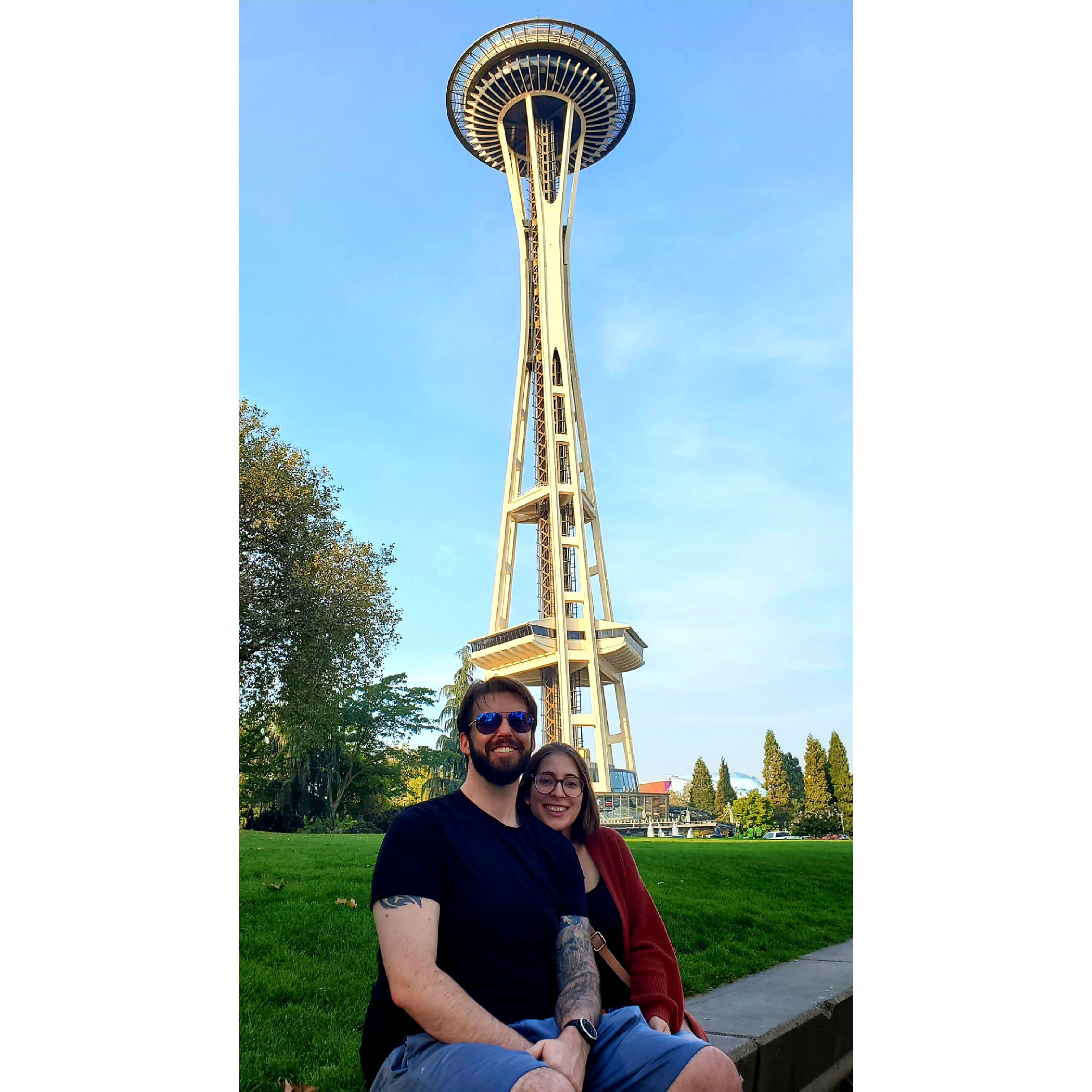 First time at the Space Needle