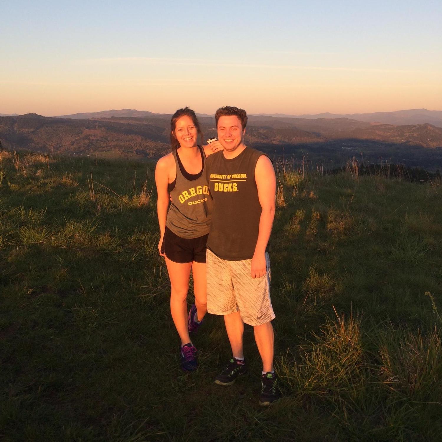 Mt. Pisgah, where we went on our first date