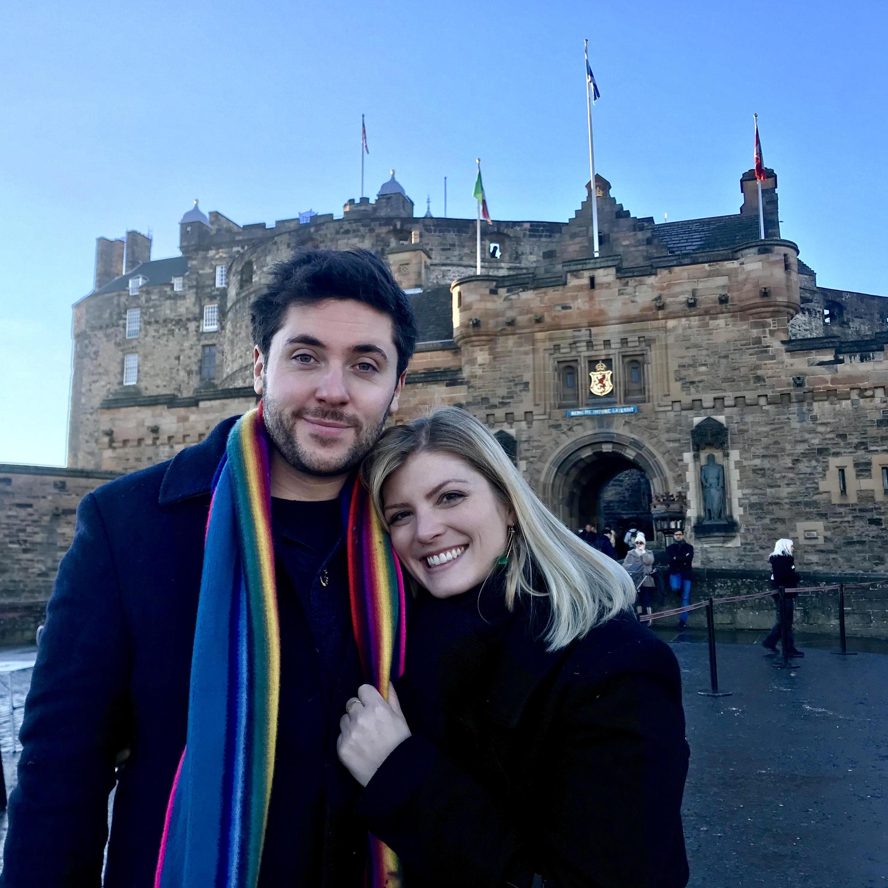 Edinburgh Castle on Christmas Eve
2018