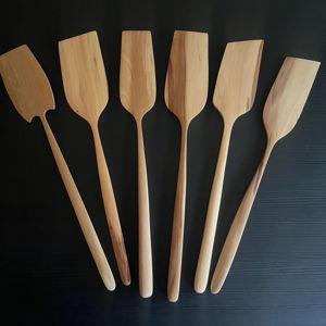 Hand made wooden spatula