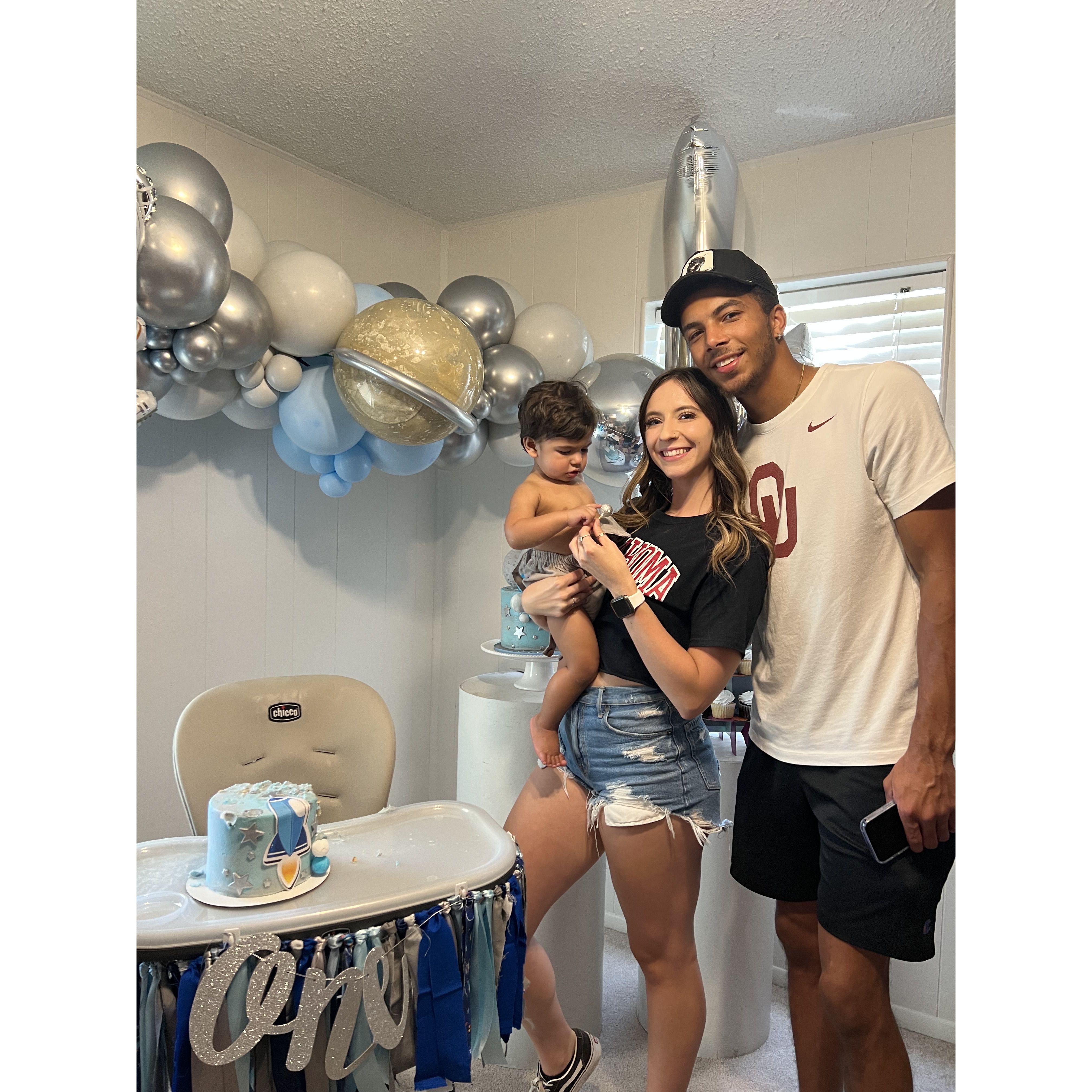 When our sweet nephew turned 1