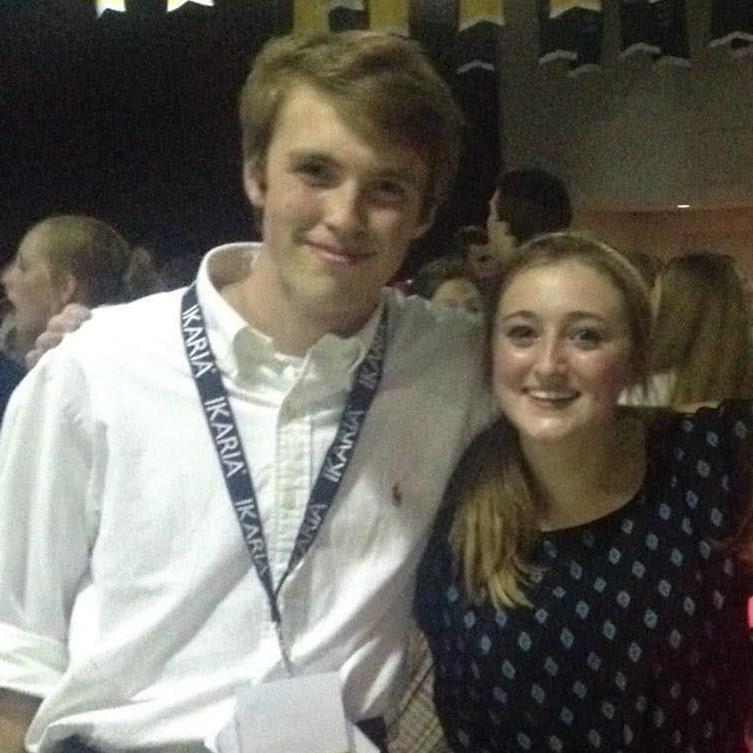 At a youth dance summer of 2015. We were both 17.