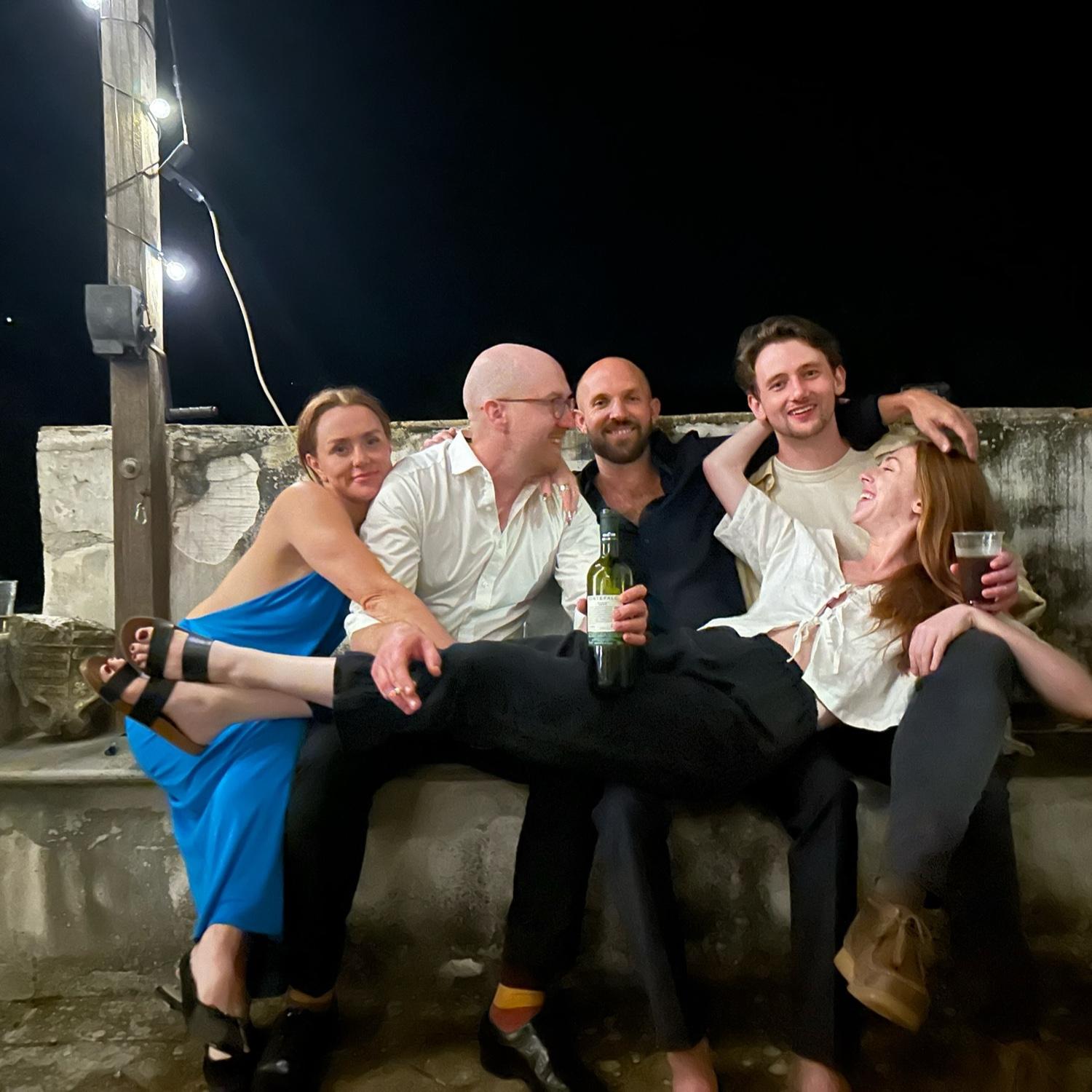 One of the best nights of our lives at the Muti's wedding in Spoleto, Italy!