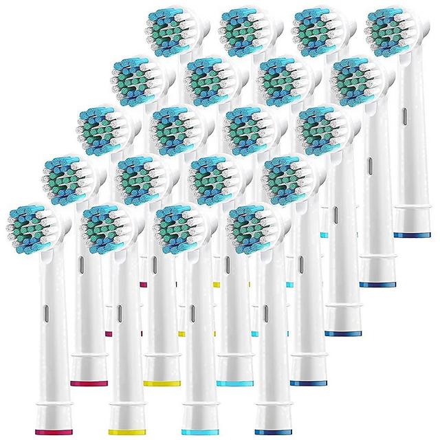 Replacement Toothbrush Heads Compatible with Oral B Electric Toothbrush Replacement Heads Precision Brush Heads Refills for Oralb Braun Pro 1000 Sonic Clean Soft Sensitive Precision More (20 Pk)