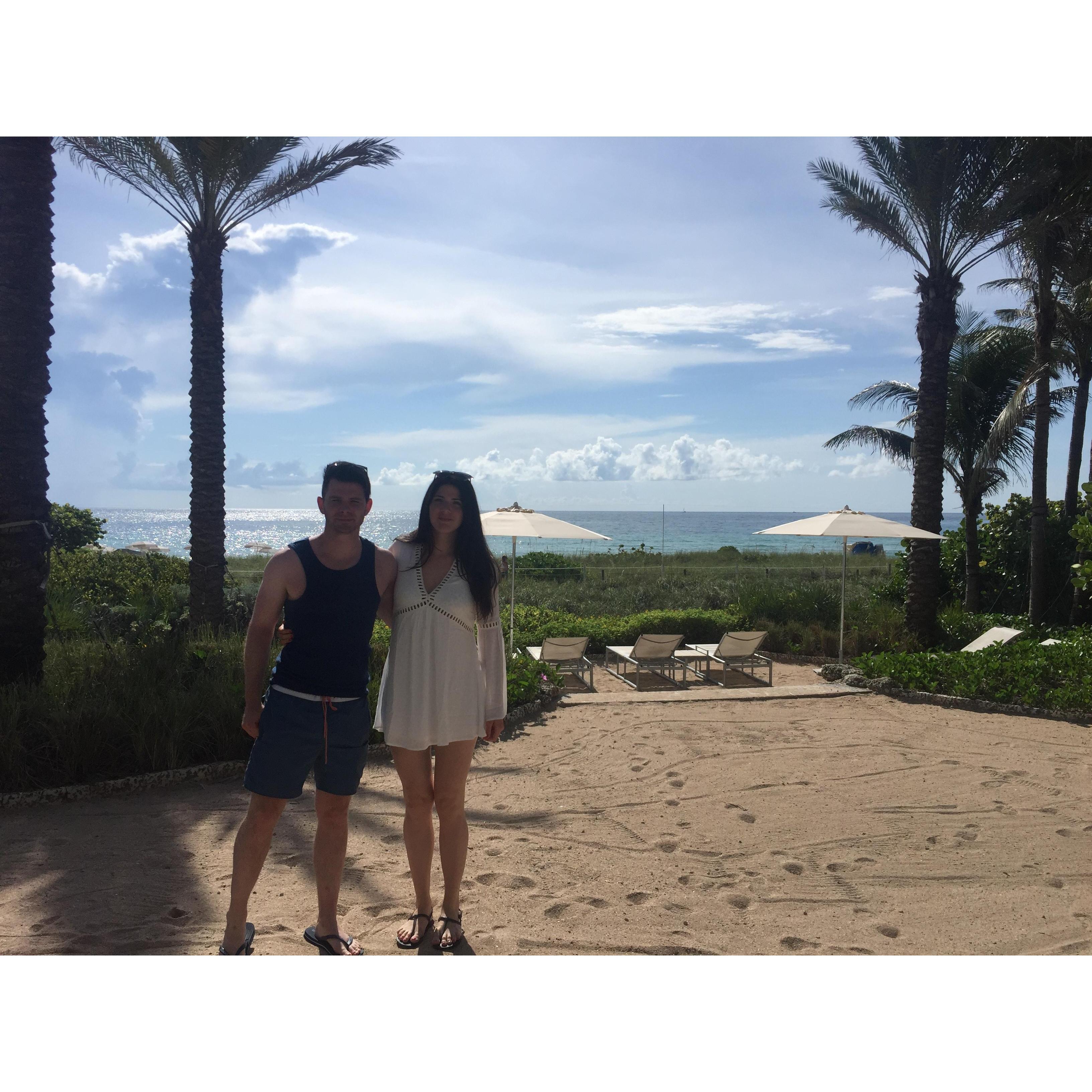First holiday in Miami