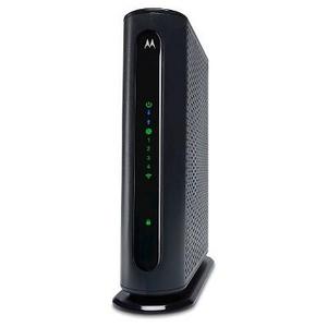 Motorola Cable Modem with built-in N450 Wi-Fi Router - Black (MG7315-10)