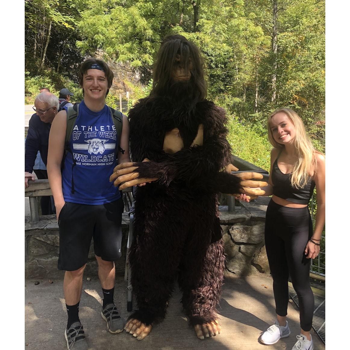 We did lots of hikes during Eli's first year of college when I would come visit!