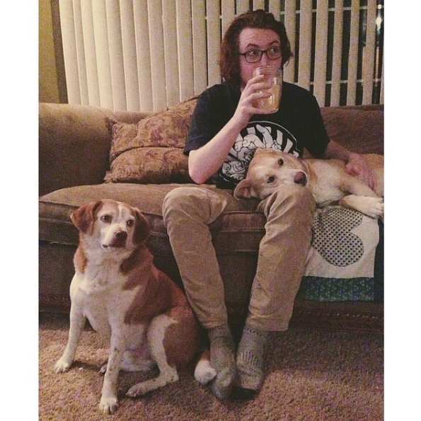 The first time Tommy met Charlie, April 2014