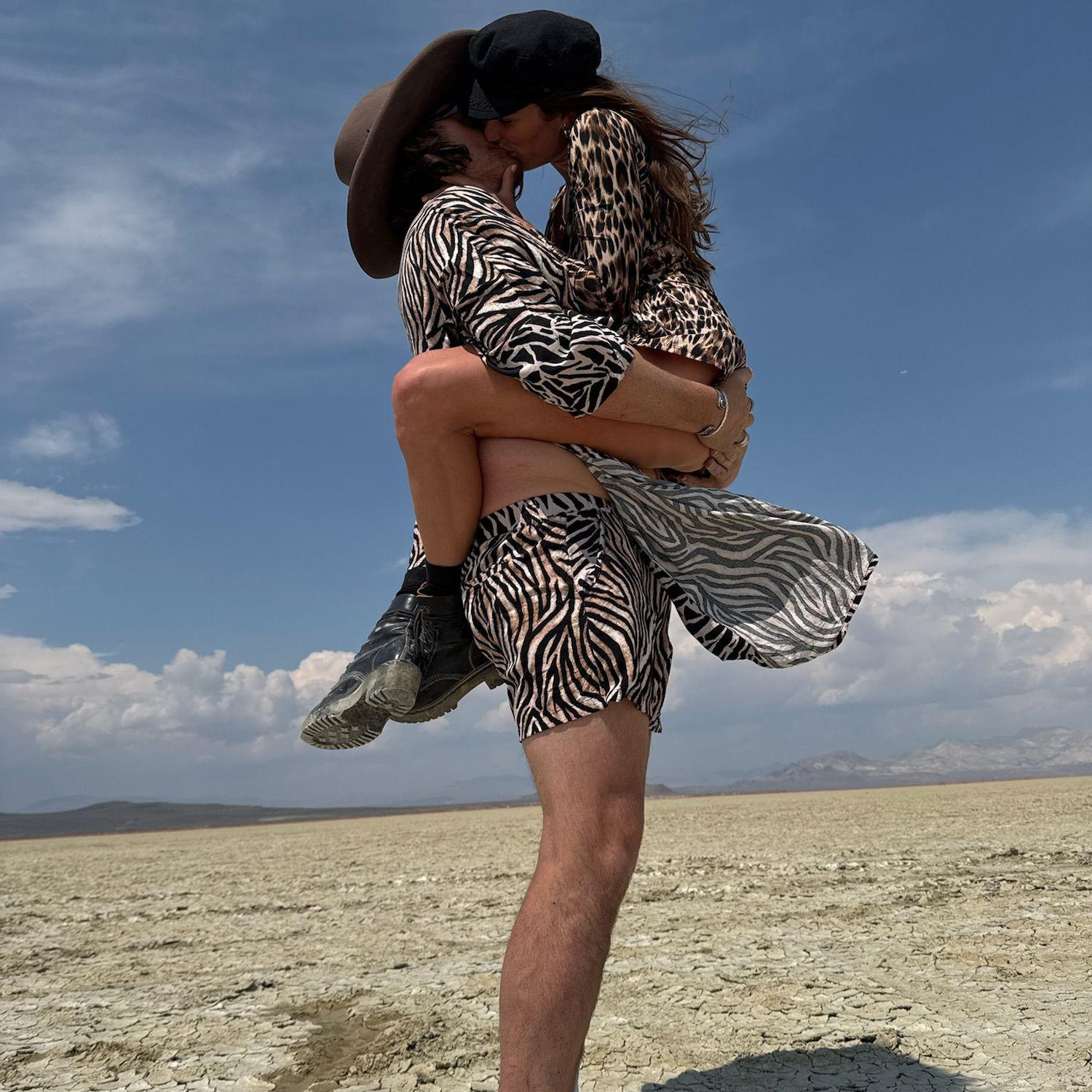Again, lovers who love to match, especially at the Burn