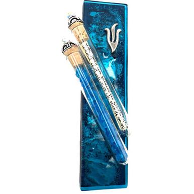 Mezuzah from Broken Wedding Glass