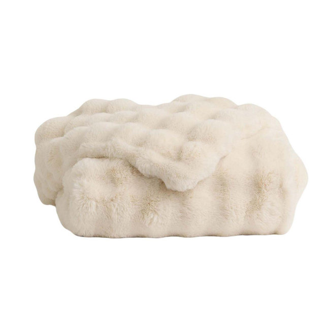 Cozy Earth Bubble Cuddle Throw Blanket