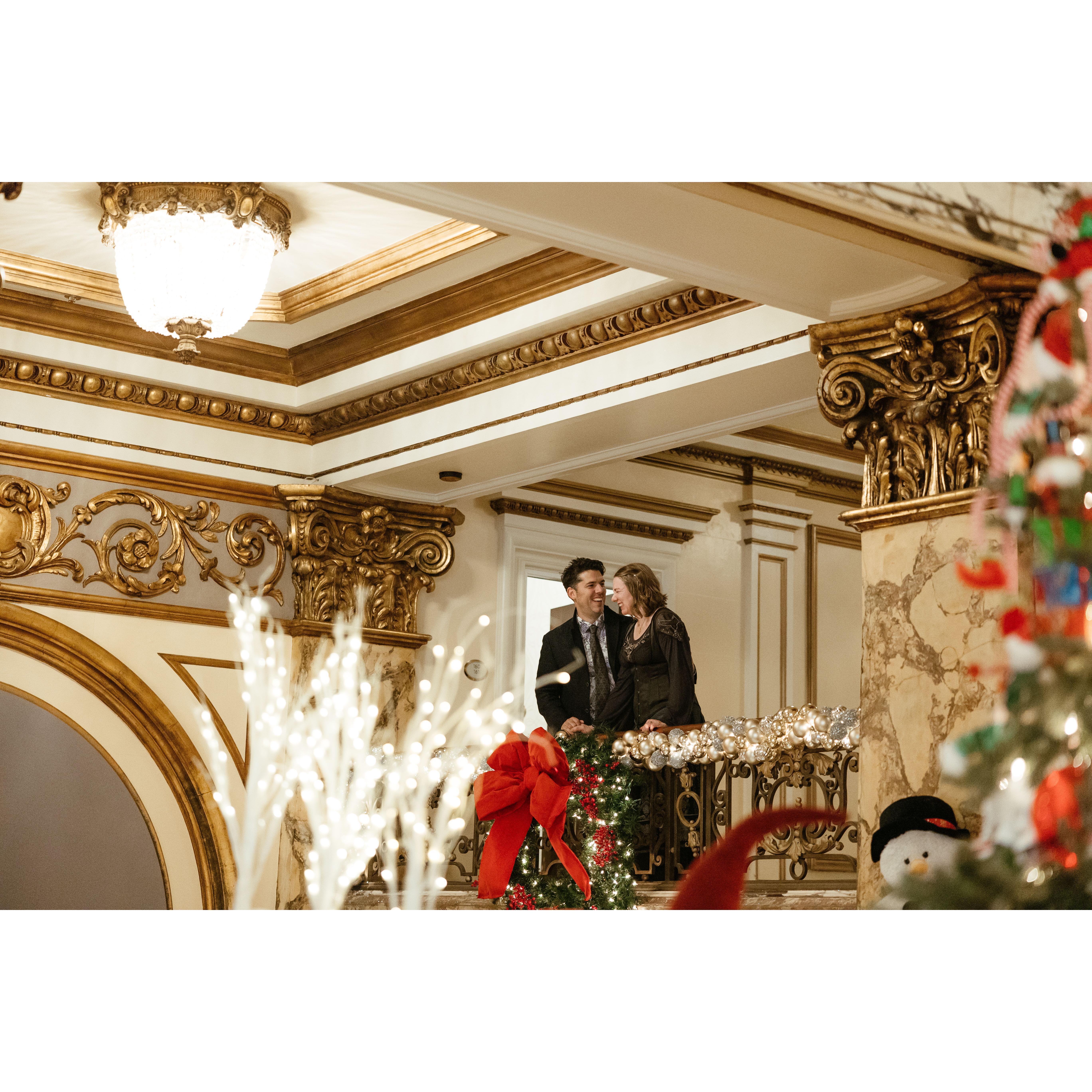 At the Fairmont San Francisco