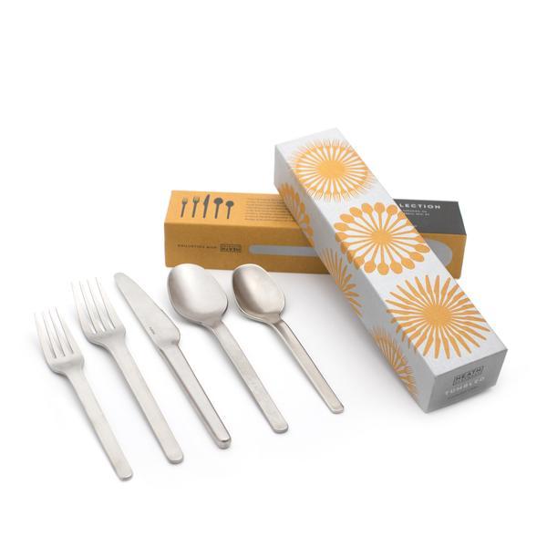 Muir Flatware in Tumbled (5 piece setting)