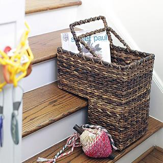 Bacbac Leaf Woven Stair Basket