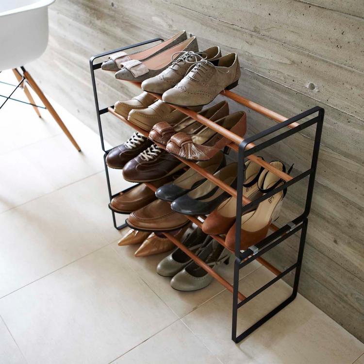 Yamazaki Tiered Shoe Rack