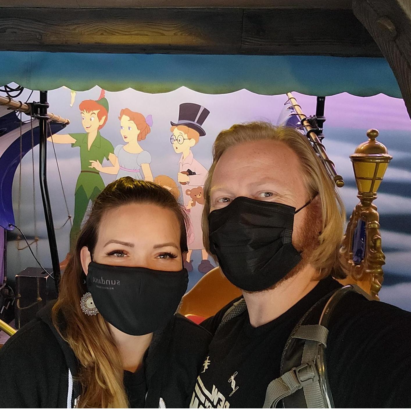 "Here we go!" starting our adventure together.