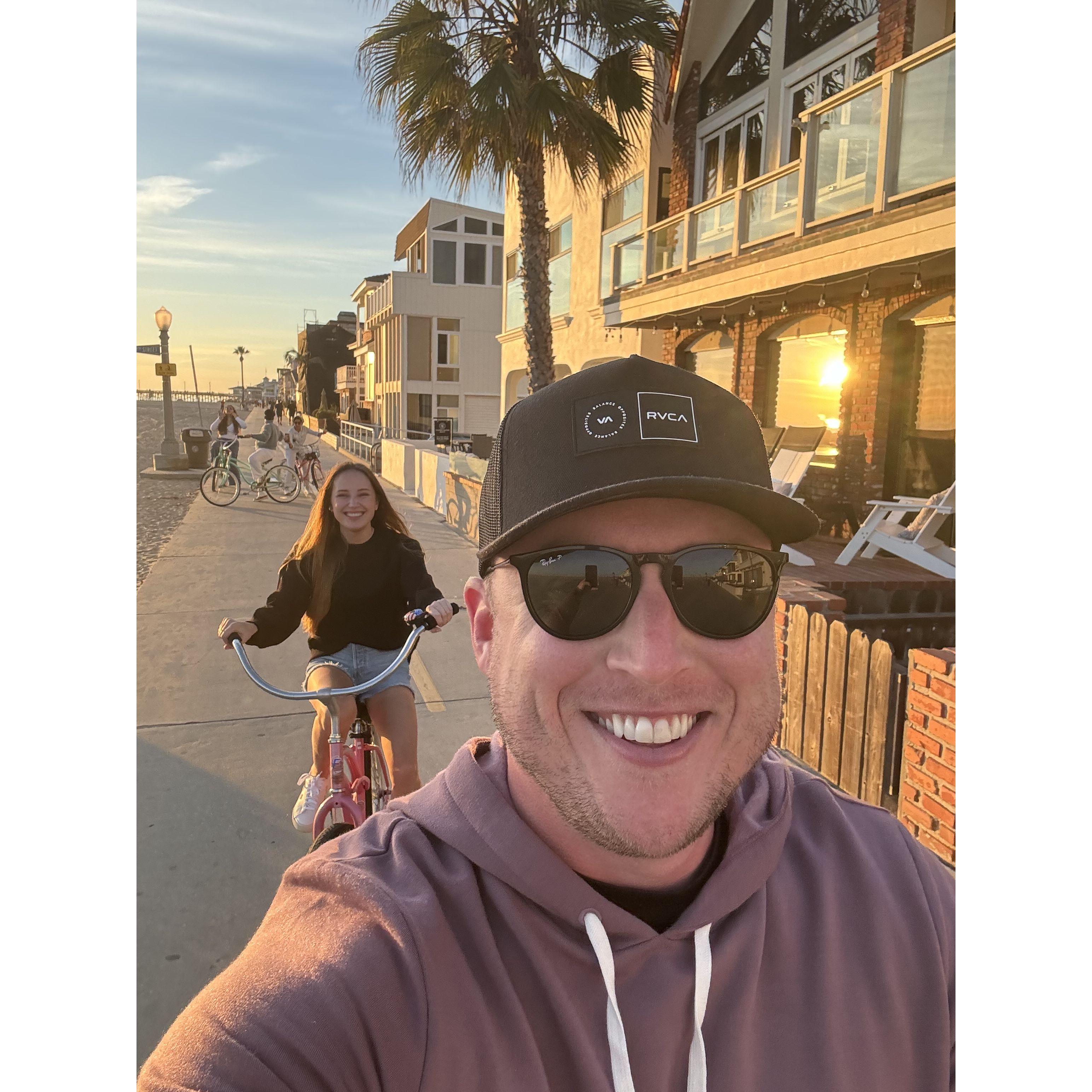 Long-distance visits before Anita made the move to SoCal!