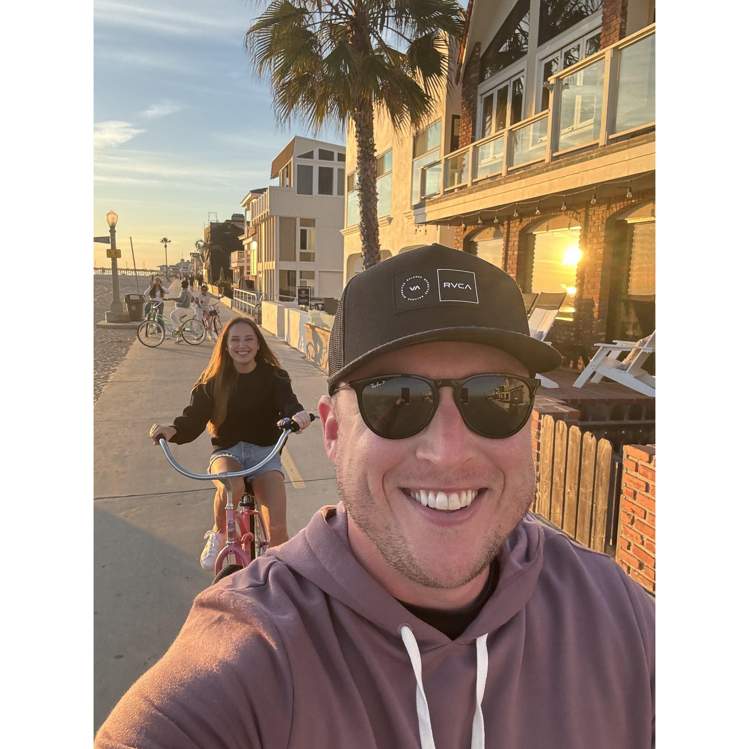 Long-distance visits before Anita made the move to SoCal!