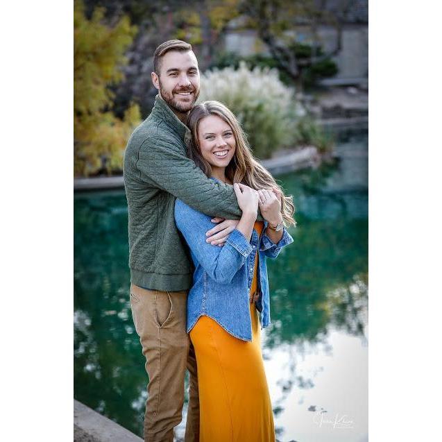 One of our photos from our engagement photos.