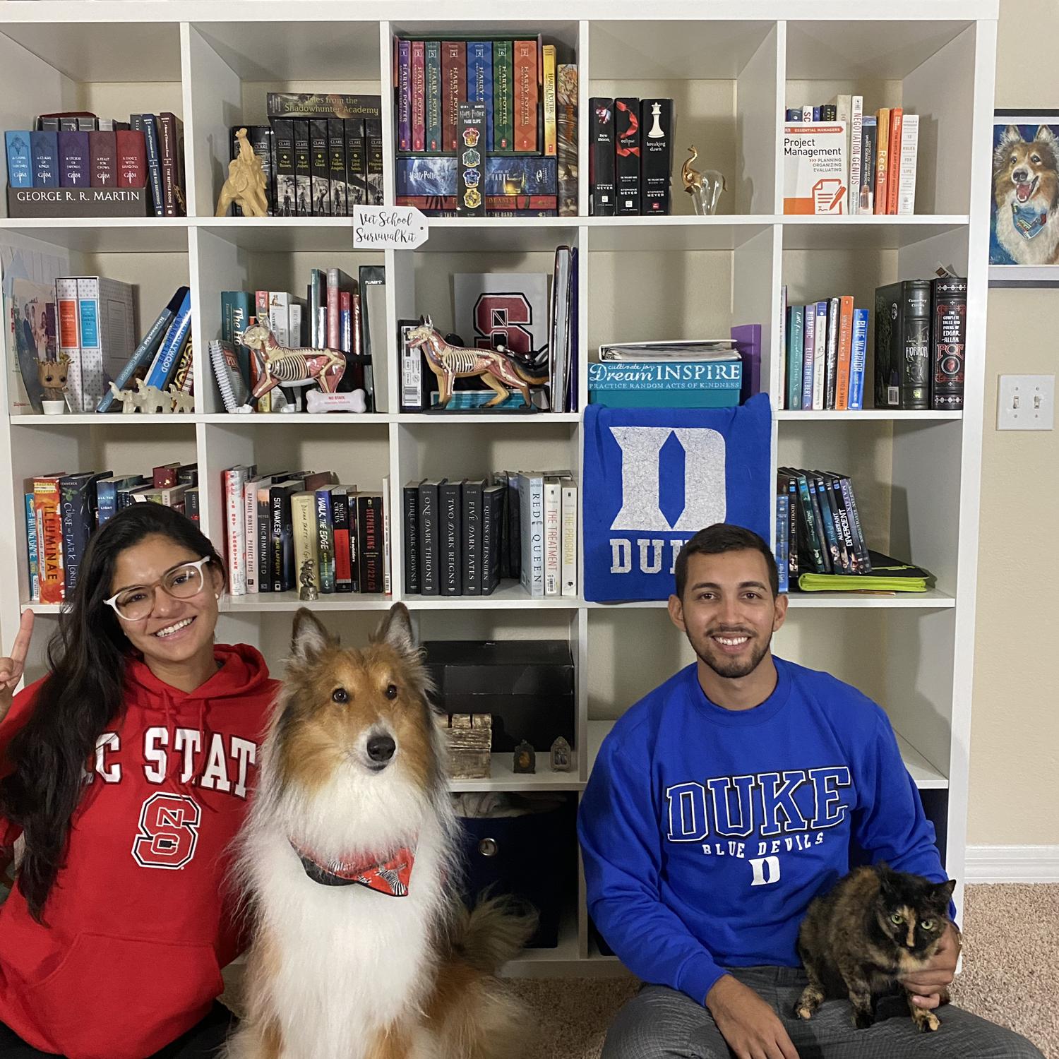 A divided household: Wolfpack vs Blue Devils ❤️💙