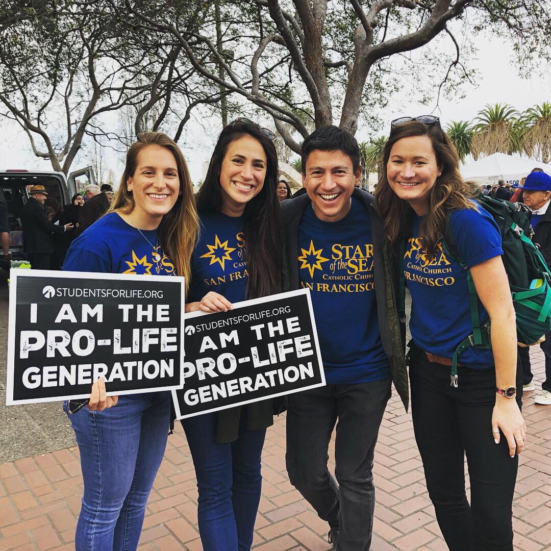 Common values: Walking for Life West Coast with friends, January 2019